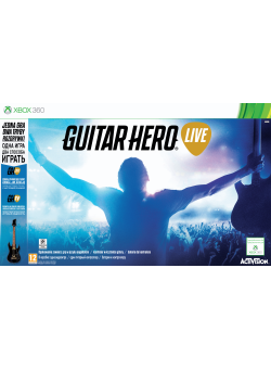 Guitar Hero: Live Bundle Гитара + игра (Xbox 360)